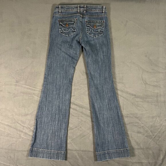 CAbi Jeans sz 4 Bootcut Dark Denim EUC - Picture 1 of 6